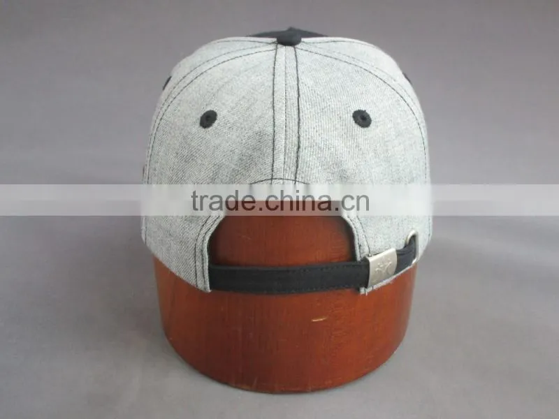 5 panel baseball cap with 3D embroidery