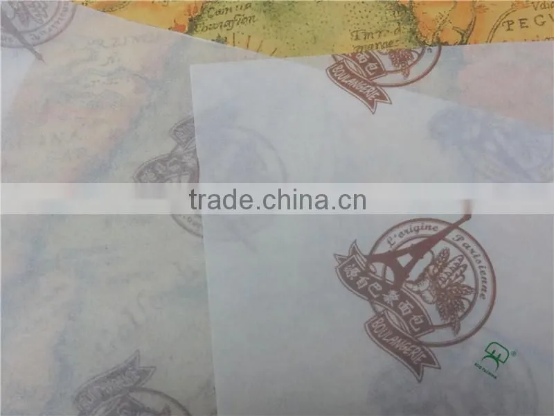 55 gsm brown greaseproof paper