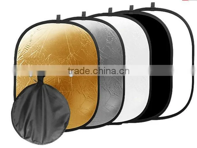 High quality portable foldable 120*180 5 in 1 studio photo light reflector