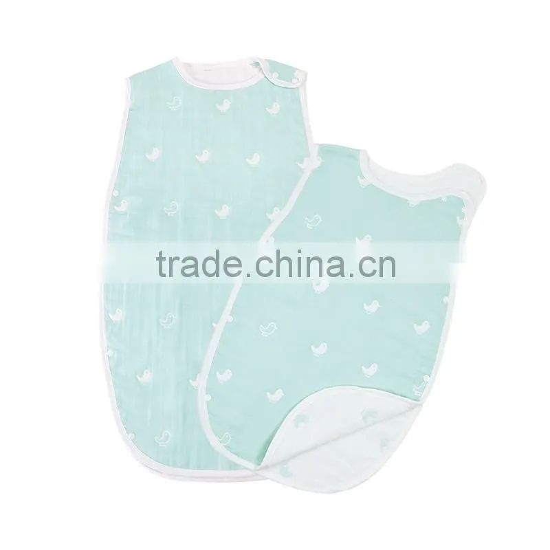 New Arrival Gauze Cotton Kids Cute Sleeping Bag