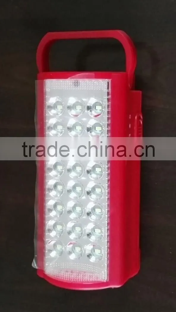 24 SMD rechargeable led light MODEL 1048E