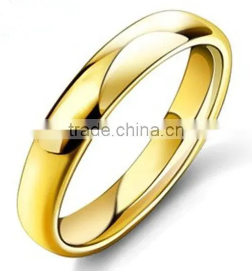 2013 new trendy wholesale tungsten ring , direct factory fashion accessories for men,gold-plated jewelry