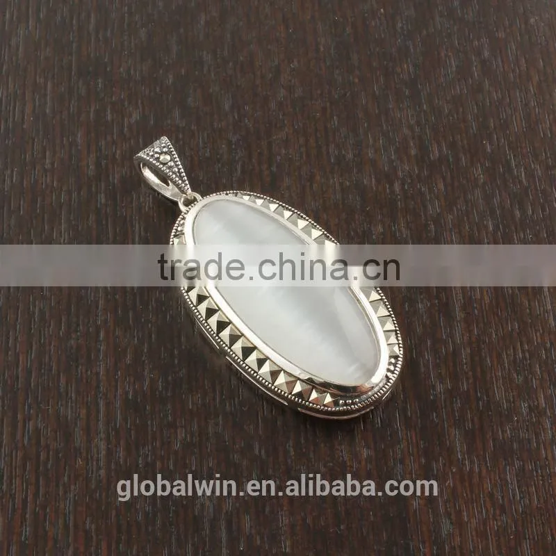 Wholesale Silver Jewelry Thailand Birth Stone Pendant Fit Silver 925 Necklace