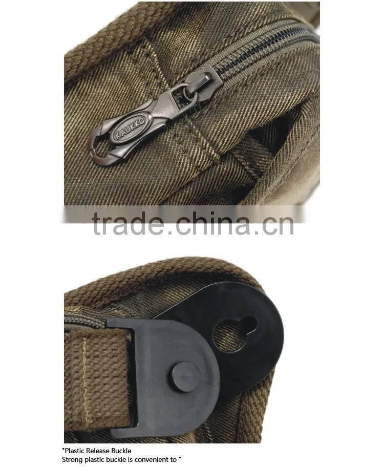 classic canvas log bag long strap durable sport bags