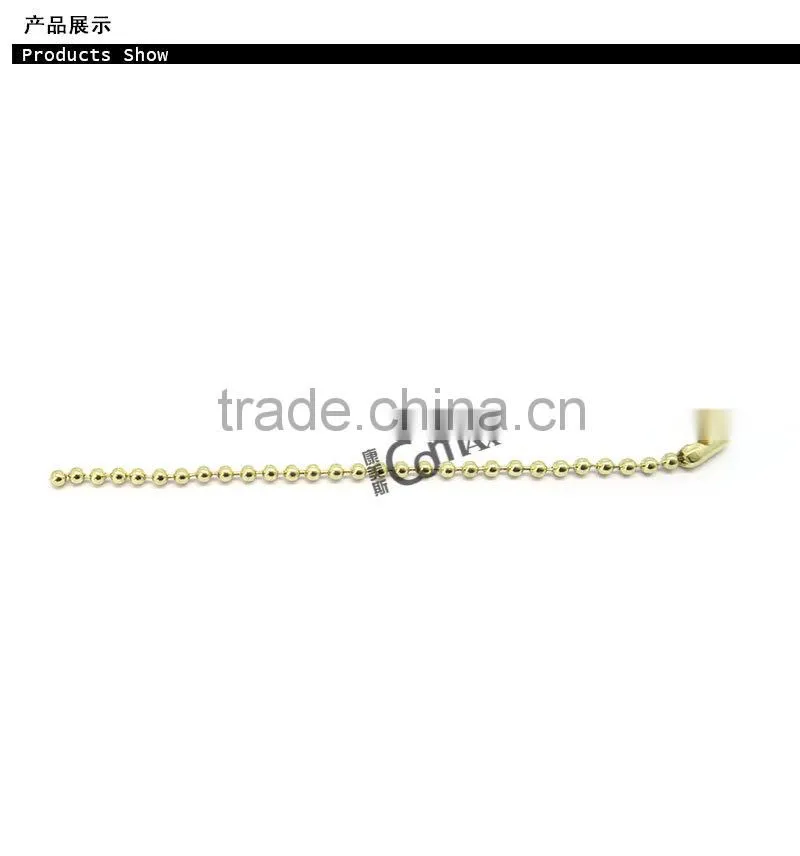 Brass Decorative Gold Metal Ball Chain