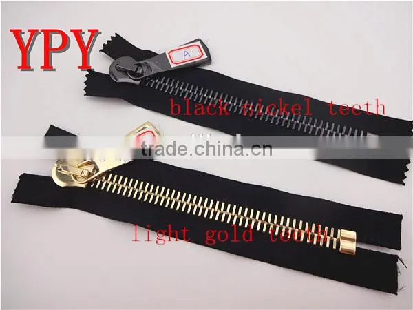 15# zippers for shoes manufacturer