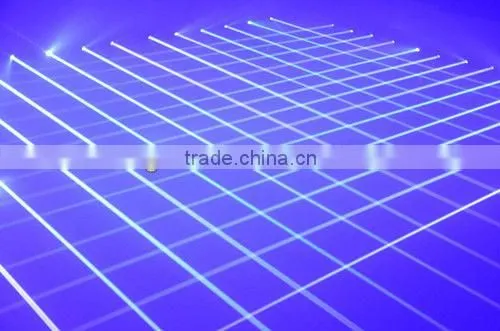 Lanling hot sale 32 heads powerful and beautiful blue mobile laser net