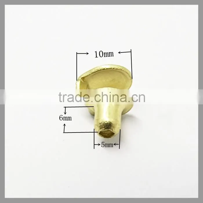 Hot Sale Custom Brass Metal Shoe Lace Hook