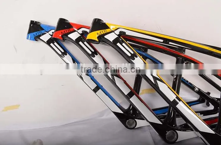 Trade assurance supplier chinese carbon bike frame/ full carbon MTB frame