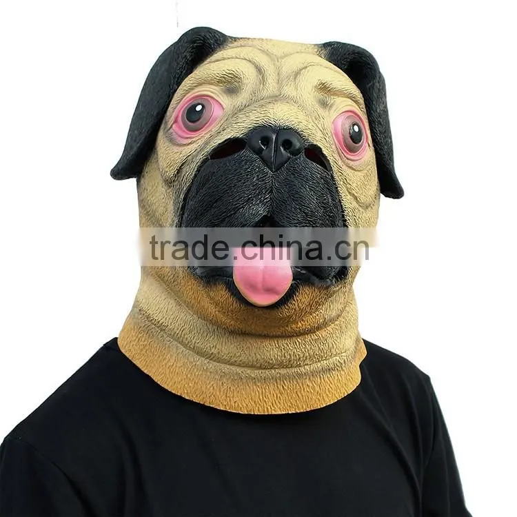 christmas moving mouth animal dog fetish party mask