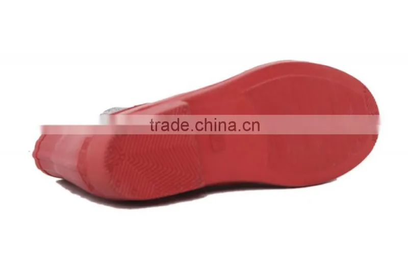 Cheap PVC safty rain boots for women