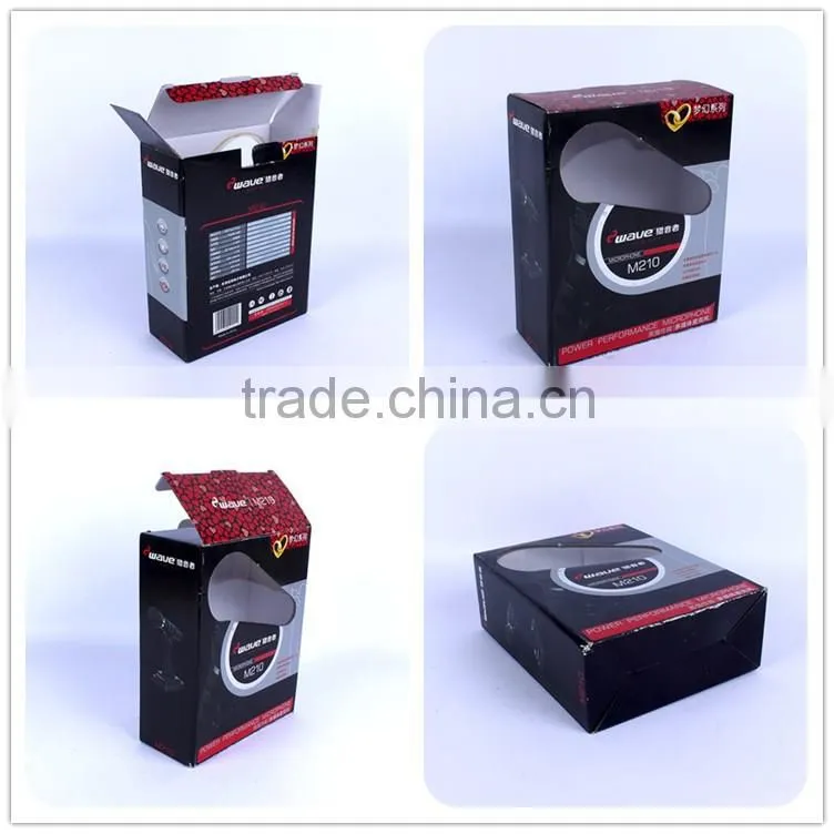 Folding corrugated hard plastic packaging box