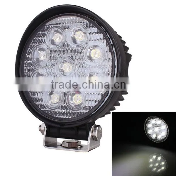 27w led work light for suv off-road truck car accessories