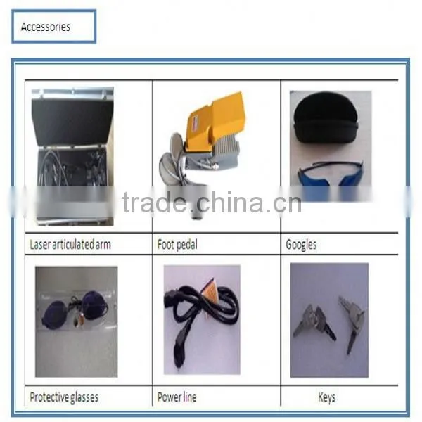 High qaulity glass co2 laser skin tag removal machine