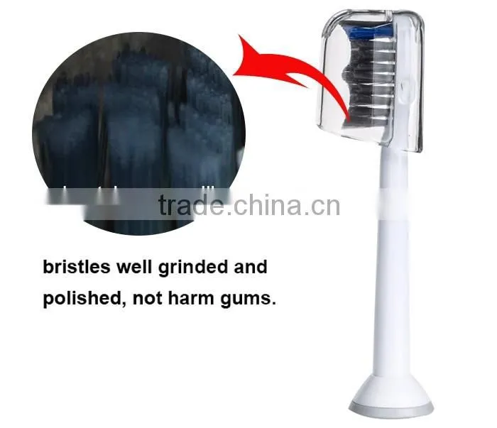 Very Low Noise dental electric charcoal toothbrush rechargeable HX6014, HX6013 for Philips replaced tooth brush heads