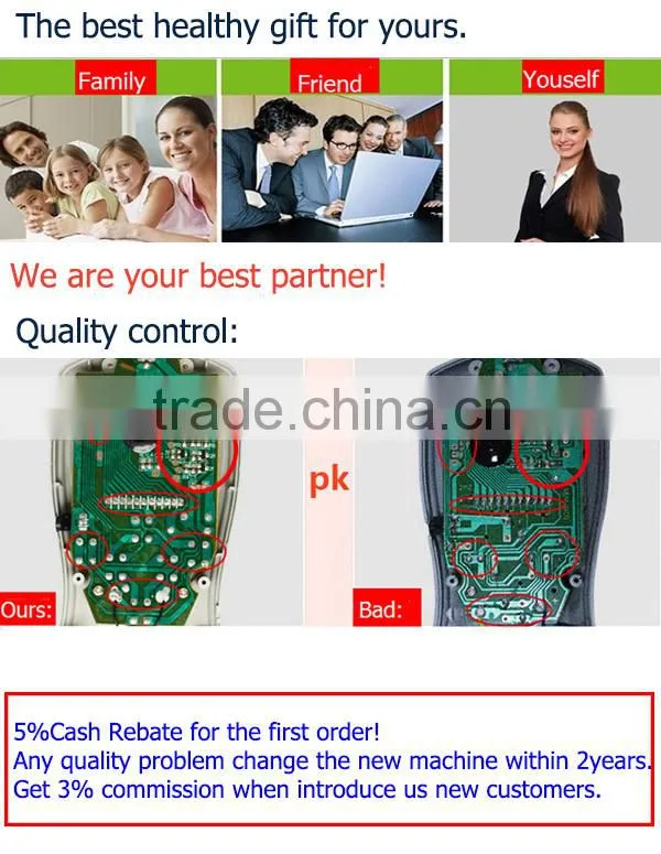 electric portable vibration back pain massage machine