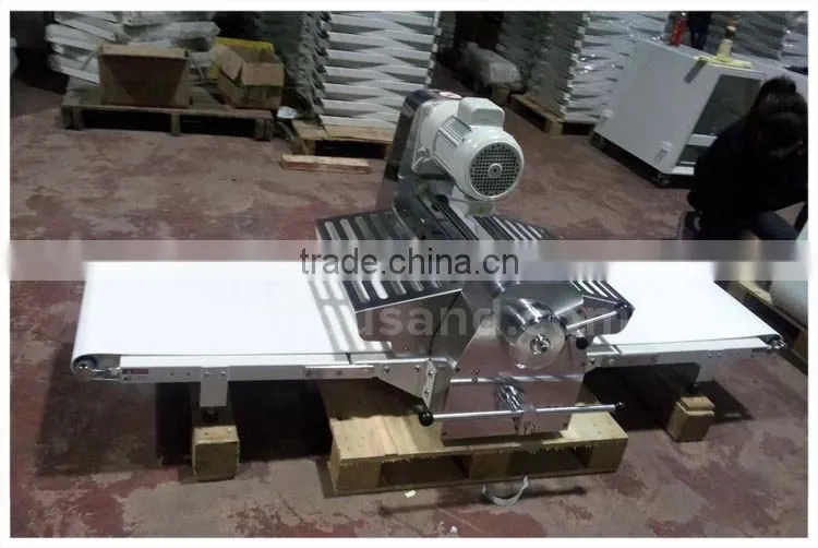 Table Top Croissant Dough Sheeter for Max Dough Sheet 430x1700 MM, CE for Puff Pastry Dough Machine