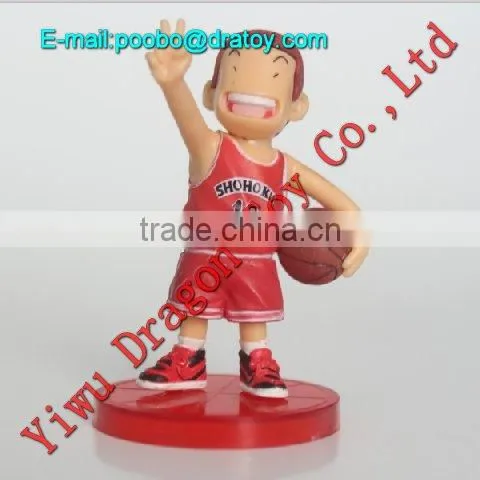 Miniature anime action figures