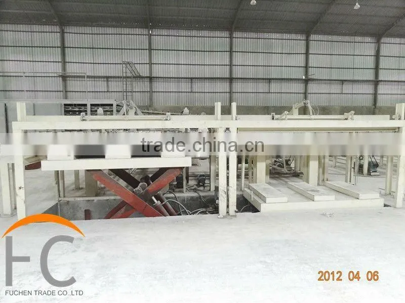 full automatic paper faced gypsum board machinery