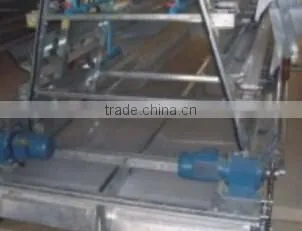 chicken broilers feeding system with automatic drinking system