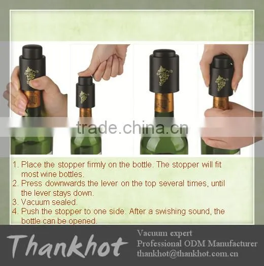 Air tight bottle cap