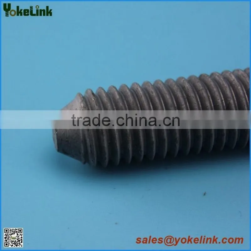 Pole line fitting full thread double-arming bolt