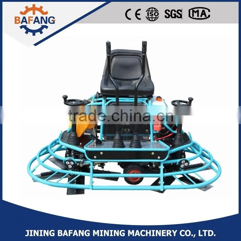 2016 large sale,china driving type wet concrete trowel machine
