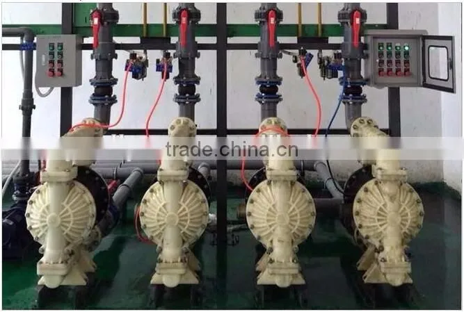 pneumatic acid chemical pump