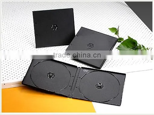High Quality With Competitive Price 7mm DVD PP Plastic Box/ Black DVD PP box