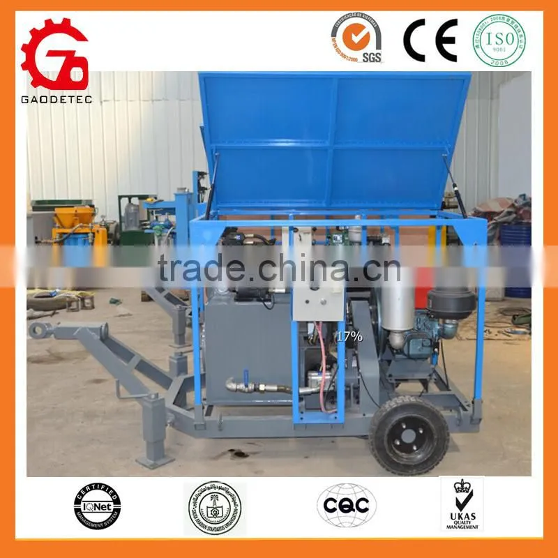 OEM supplier compact structure diesel hydraulic power pack with air cooler