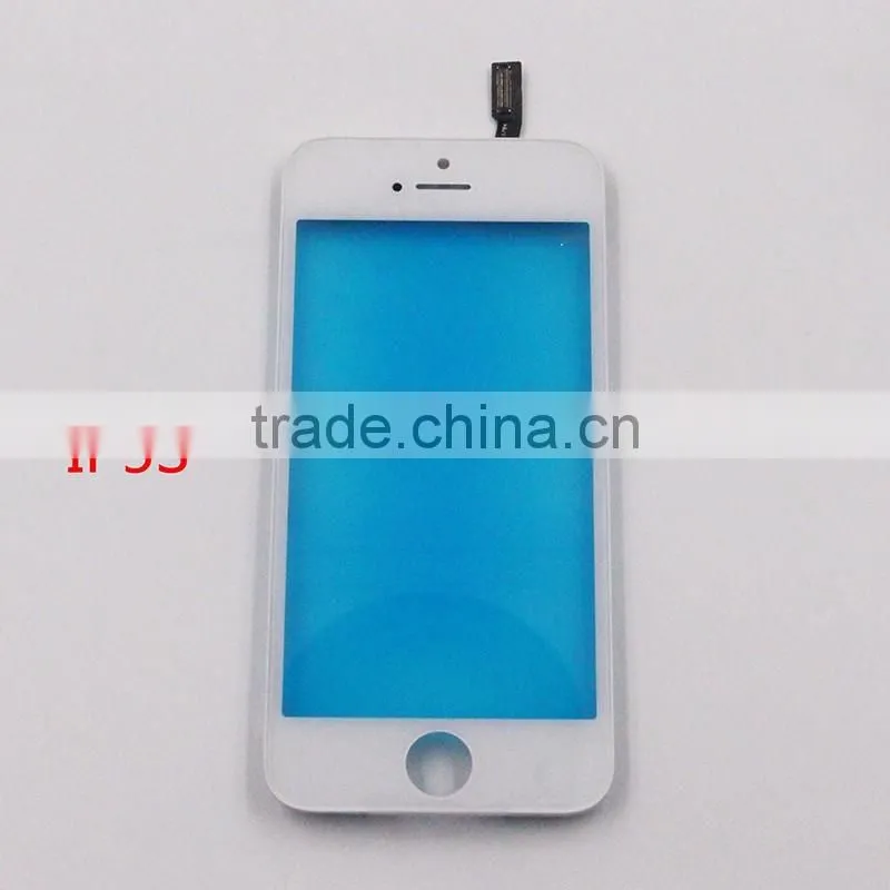 Factory supply white and black touch screen with frame for iphone 5s screen and digitizer oem