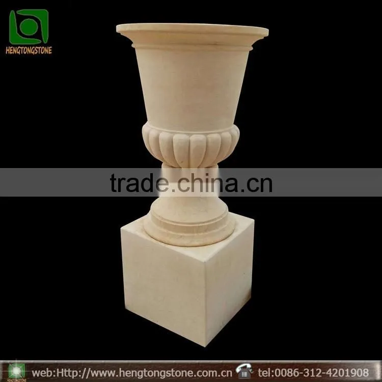 Natural Stone Garden Decorative Flower Planter