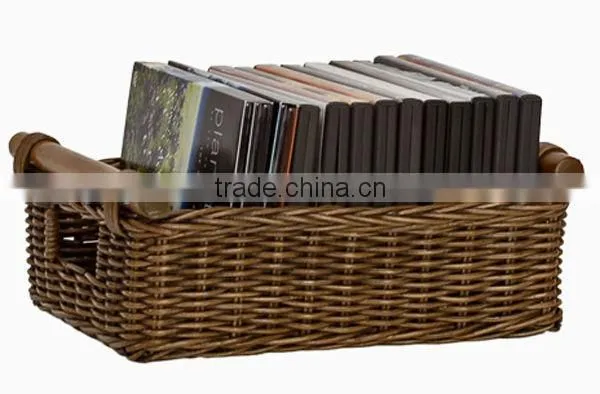 Linyi unique natural seagrass magazine storage hamper