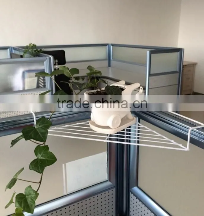 Balcony Hanging Flower Pot Rack Triangle Wall Flower Shelf