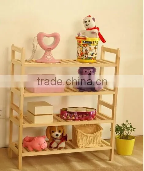 High quality handmade FSC wooden shoe rack wholesale