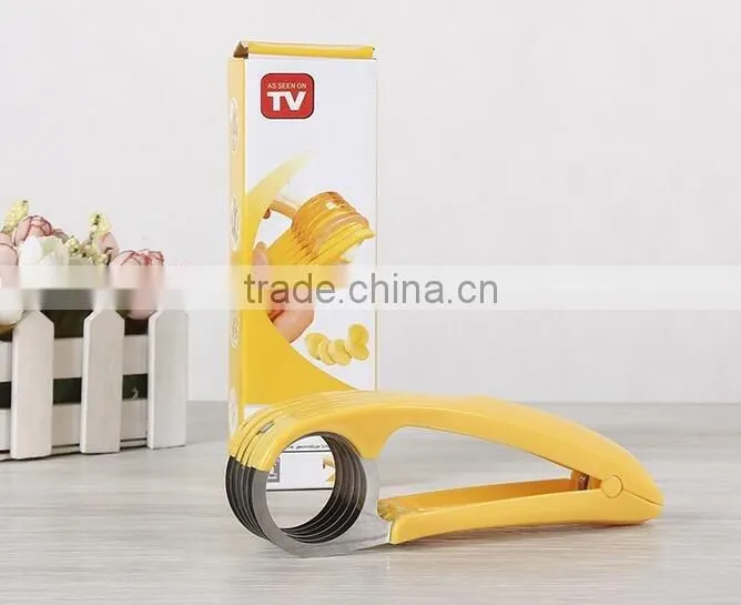 CY142 Banana Slicer Cutter Chopper Cucumber Cutter Perfect for Fruit Salad