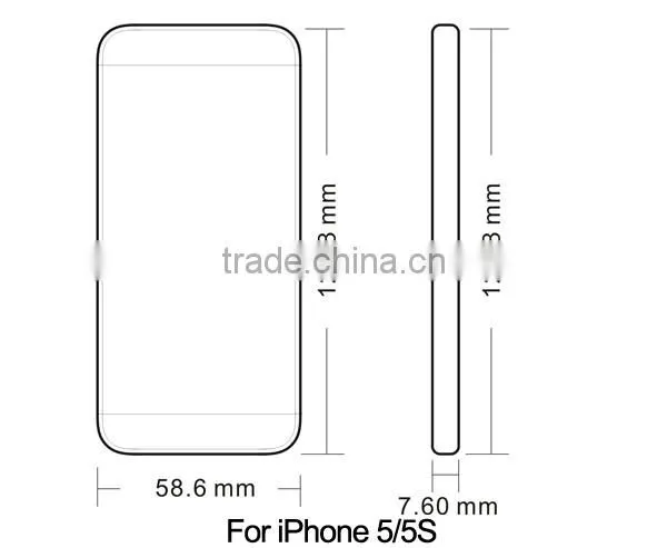 big sale alibaba luxury design24K 100% genuine gold housing for iphone 5,champagne color full housing
