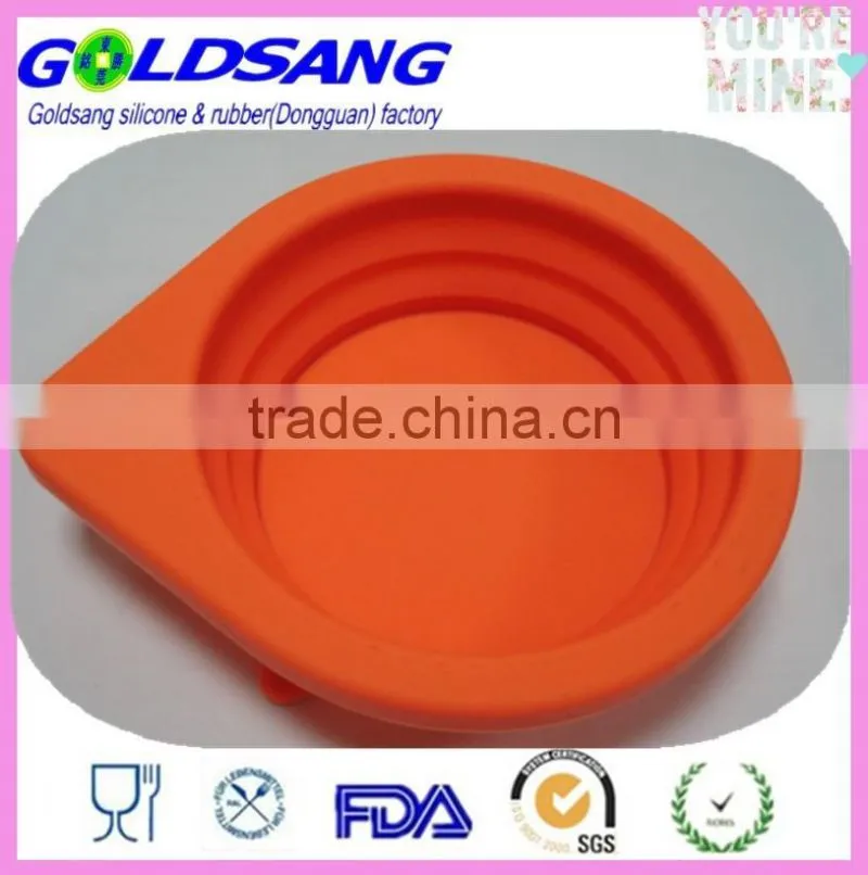 Silicone Travel Feeding Bowl Cute Dog Pet bowl