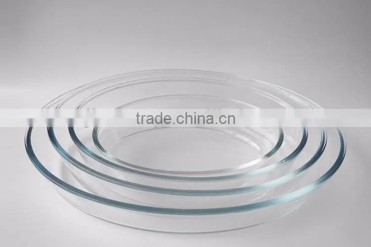 heat resistance glass fish baking tray dish for oven