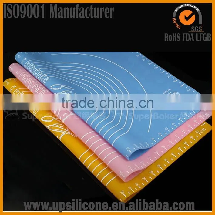 Food Grade Non-stick Silicone Dough Rolling Pad & Mat with Measurements,Silicone Baking Mat