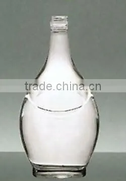 cylindrical perfume glass bottle