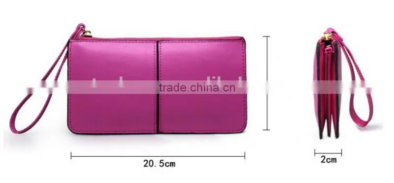 Personalized beauty Leather Wallets Bag hot sales