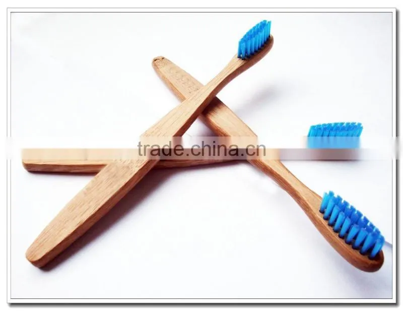 Travel portable personal oral hygiene bamboo toothbrush