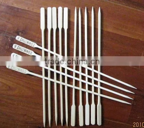 Bamboo skewer,Bamboo skewer with paddle,bamboo stick,bamboo rocket skewers,paddle skewers