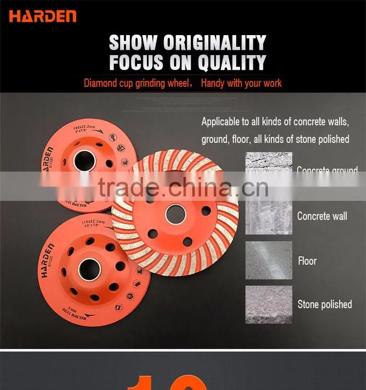 Professional Diamond cup grinding wheel