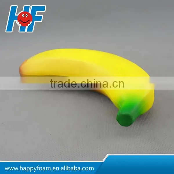 pu peanut shape antistress for promotional gifts