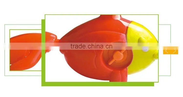New items baby bath toy wind up plastic goldfish toy