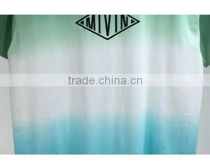 Men Dip Dye T-shirt ,tie dye T-shirt,