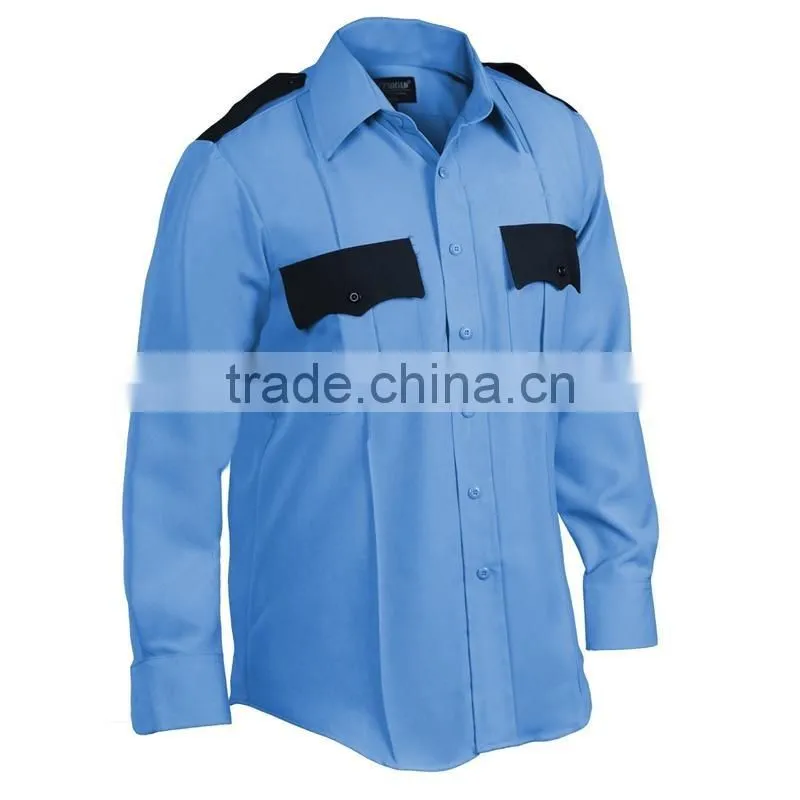 Custom Police Officer Clothing Safety Guards Uniform Police Shirts
