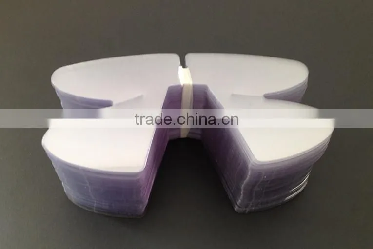 PVC/PET Plastic Collar Butterflies For Shirt Packaging Accessoreis